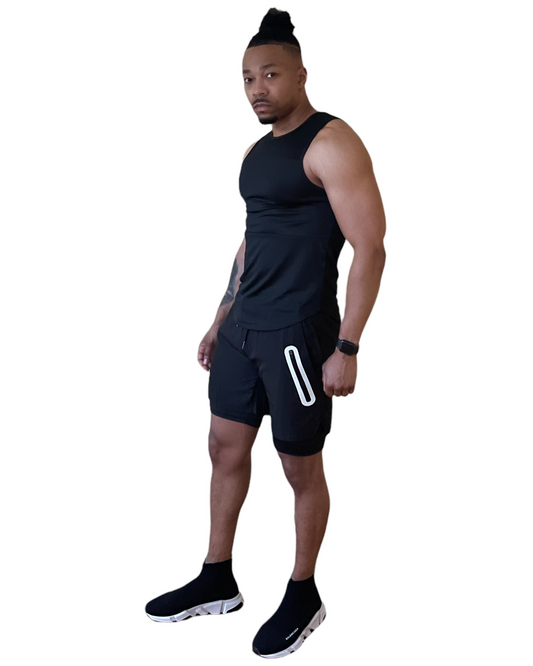 Gainz 2 in 1 Active Shorts