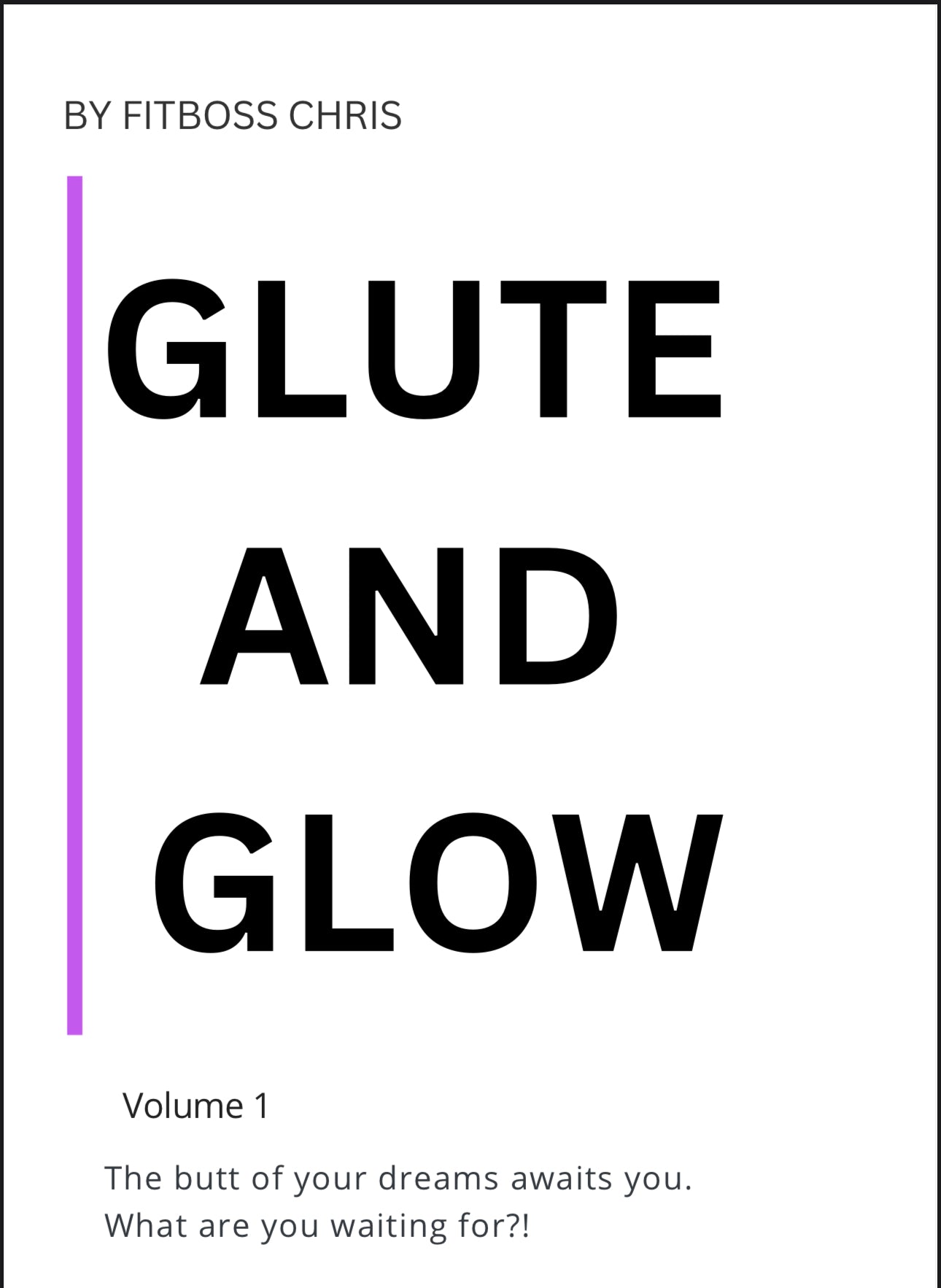 Glute and Glow 12 Week Workout Program